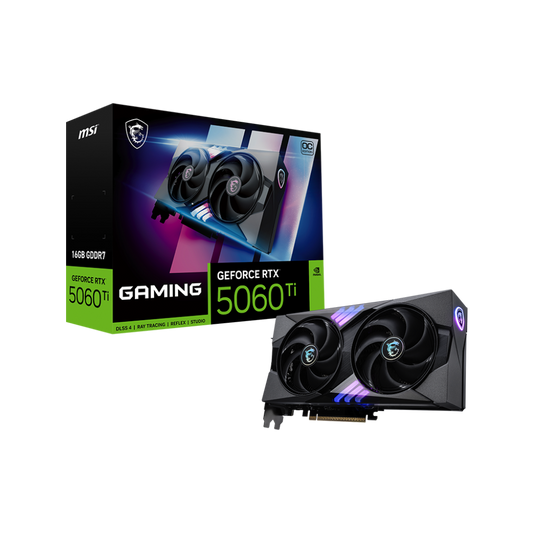 MSI GeForce RTX 5060 Ti GAMING OC 16GB GDDR7