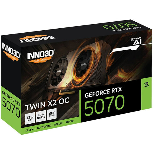 Inno3D GeForce RTX 5070 TWIN X2 OC Graphics Card